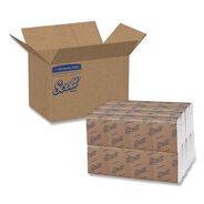 FOOD SERVICE | Scott 12 in. x 7 in. 1-Ply Low-Fold Dispenser Napkins - White (8000/Carton)