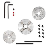 LATHE ACCESSORIES | NOVA 48123 Select Precision Midi Wood Turning Chuck Bundle with JS50N and JS25N Jaws