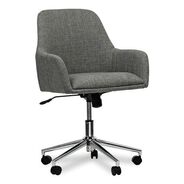 OFFICE CHAIRS | Alera ALEWS4241 18.9 in. to 22.24 in. Seat Height Mid-Century Task Chair Supports Up to 275 lb - Gray Seat/Gray Back