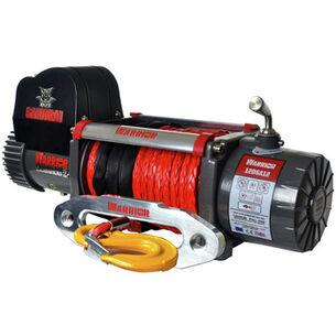 MATERIAL HANDLING | Warrior Winches S12000-SR 12,000 lb. Samurai Series Planetary Gear Winch with Armortek Synthetic Rope