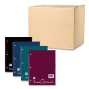 PRODUCTS | Roaring Spring 11 in. x 8.5 in. 80-Sheets 1-Subject Medium/College Rule Wirebound Notebook - Assorted Cover Colors (24/Carton)