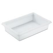 FOOD SERVICE | Rubbermaid Commercial FG350800WHT 8.5 Gallon 26 in. x 18 in. x 6 in. Food Tote Boxes - White