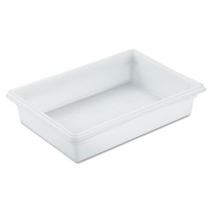 PRODUCTS | Rubbermaid Commercial 8.5 Gallon 26 in. x 18 in. x 6 in. Food Tote Boxes - White