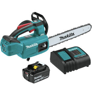 PRODUCTS | Makita 18V LXT Brushless Lithium-Ion 12 in. Cordless Top Handle Chain Saw Kit (4 Ah)