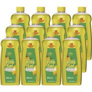 PRODUCTS | Pine-Sol 60148CT 14 oz. Bottle Concentrated Multi-Surface Cleaner - Lemon Fresh Scent (12/Carton)