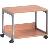 MATERIAL HANDLING | Durable System 48 23.6 in. x 18.7 in. x 17 in. 2 Shelves Metal Multi-Function Trolley - Beech