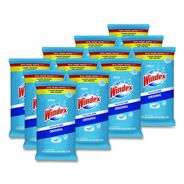 PRODUCTS | Windex 7 in. x 8 in. Glass and Surface Wet Wipe - Unscented/White (12/Carton)