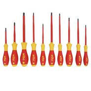PRODUCTS | Wiha Tools (10-Piece) Insulated SoftFinish Cushion Grip Screwdriver Tray Set