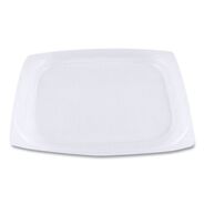 PRODUCTS | World Centric 4.8 in. x 5.9 in. x 0.3 in. PLA Rectangular Plastic Deli Container Lids - Clear (900/Carton)