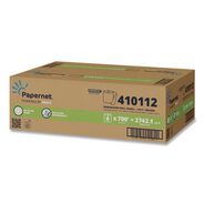 CLEANING AND SANITATION | Papernet 7.9 in. x 700 ft. 1-Ply HyTech Seas Hardwound Kraft Roll Towel - Brown (6/Carton)