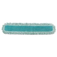 PRODUCTS | Rubbermaid Commercial HYGEN 36 in. Microfiber HYGEN Dry Dusting Mop Heads with Fringe - Green