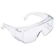 CLEANING GLOVES | 3M Tour-Guard V Protective Frameless OTG Eyewear - Clear Single Lens (100/Carton)