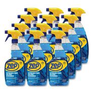 PRODUCTS | Zep Commercial 32 oz. Spray Bottle Streak-Free Glass Cleaner - Pleasant Scent (12/Carton)