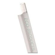 TABLETOP AND SERVEWARE | Eco-Products 9.5 in. Wrapped Plastic Straw - Clear (4800/Carton)