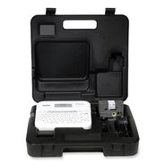LABEL MAKERS | Brother P-Touch P-Touch PT-D410 6 in. x 14.2 in. x 13.3 in. 20 mm/s Advanced Connected Label Maker with Storage Case