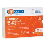 PRODUCTS | Boulder Clean Laundry Detergent Sheets - Free and Clear (12 Packs/Carton)