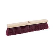 BROOMS | Boardwalk 3 in. Heavy-Duty Polypropylene Bristles 18 in. Brush Floor Brush Head - Maroon