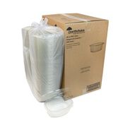 PRODUCTS | Pactiv Corp. EarthChoice 48 oz. Recycled PET Hinged Container - Clear (190/Carton)