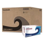 CLEANING GLOVES | Boardwalk BWK345MCT 4.4 mil 9.5 in. Long Powder-Free General-Purpose Latex Gloves - Medium, Natural (100/Box, 10 Boxes/Carton)