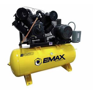 PRODUCTS | EMAX Industrial Plus 25 HP 120 Gallon Oil-Lube Stationary Air Compressor
