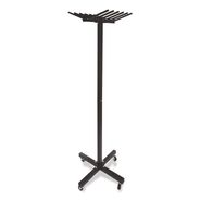 PRODUCTS | Champion Sports 23 in. x 23 in. x 65 in. Portable Jump Rope Metal Rack - Black