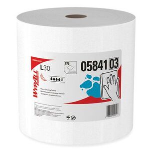 PAPER AND DISPENSERS | WypAll 875/Roll L30 Wipers Jumbo Roll - White