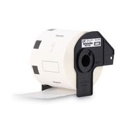 LABELS AND LABEL MAKERS | Brother 1.1 in. x 2.1 in. Die-Cut Removable Paper Labels - White