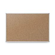 PRODUCTS | Mead 85360 Economy 24 x 18 Cork Board with Aluminum Frame - Tan Surface/Silver Aluminum Frame