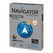 COPY AND PRINTER PAPER | Navigator 99 Bright 24 lbs. Bond Weight 8.5 in. x 11 in. Platinum Paper - White (10/Carton)
