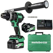 HAMMER DRILLS | Metabo HPT 36V MultiVolt Brushless Lithium-Ion 1/2 in. Cordless Hammer Drill Kit (2.5 Ah/5 Ah)