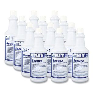 PRODUCTS | Misty 32 oz. Bottle Secure Hydrochloric Acid Bowl Cleaner - Mint Scent (12/Carton)