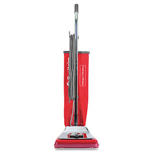 PRODUCTS | Sanitaire SC888N TRADITION 12 in. Cleaning Path Upright Vacuum - Chrome/Red