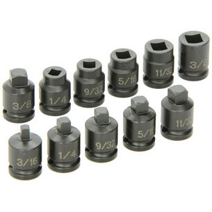  | Grey Pneumatic 11-Piece 3/8 in. Drive Pipe Plug Standard Socket Set