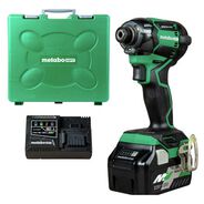 BKT 700322 | Metabo HPT MultiVolt 36V Brushless Lithium-Ion 4-1/2 in. Cordless Triple Hammer Bolt Impact Driver Kit with 2 Batteries (2.5 Ah)