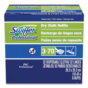 DUSTERS | Swiffer 10-5/8 in. x 8 in. Dry Refill Cloths - White (32/Box)