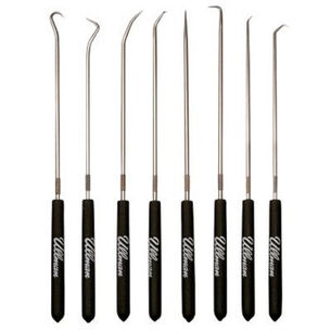 PRODUCTS | Ullman Devices CHP8-L 8-Piece 9-3/4 in. Long Hook and Pick Set