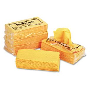 CLEANING AND SANITATION | Chix 0416 23-1/4 in. x 24 in. Stretch n' Dust Cloths - Orange/Yellow (20/Bag 5 Bags/Carton)