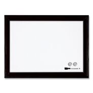 WHITE BOARDS | Quartet 23 x 17 Home Decor Magnetic Dry Erase Board - White Surface/Black Wood Frame
