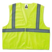 SAFETY VESTS | Ergodyne GloWear 8205HL Type R Class 2 Super Econo Mesh Safety Vest - Small/Medium/Lime