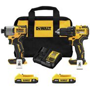 COMBO KITS | Dewalt 20V MAX Brushless Lithium-Ion 2-Tool Combo Kit (2 Ah)