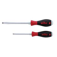 HAND TOOLS | Wiha Tools 2-Piece SoftFinish XHeavy Duty Slotted and Phillips Screwdriver Set