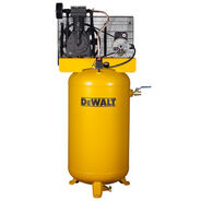 STATIONARY AIR COMPRESSORS | Dewalt 5 HP 80 Gallon TOPS Two Stage Oil-Lube Industrial Stationary Air Compressor