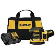 SANDERS AND POLISHERS | Factory Reconditioned Dewalt DCW210D1R 20V MAX XR Brushless Variable Speed Lithium-Ion 5 in. Cordless Random Orbital Sander Kit (2 Ah)