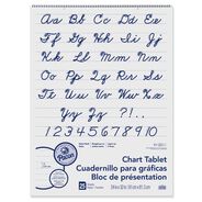 OFFICE PRESENTATION SUPPLIES | Pacon 24 in. x 32 in. 25 Sheets 1 in. Rule Presentation Format Chart Tablets - White