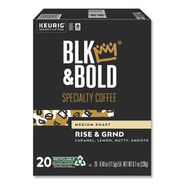 PRODUCTS | BLK & Bold Rise and GRND 0.41 oz. K-Cups (20/Box)