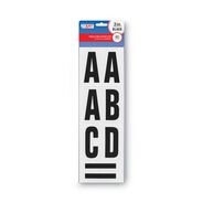PRODUCTS | Cosco 3 in. Tall Numbers and Symbols Peel-and-Stick Letters - Black Characters/White Background