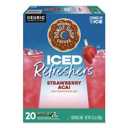 PRODUCTS | The Original Donut Shop ICED Refreshers K-Cup Pods - Strawberry Acai (20/Box)