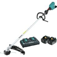 STRING TRIMMERS | Factory Reconditioned Makita 18V X2 (36V) LXT Brushless Lithium-Ion Cordless String Trimmer Kit with 2 Batteries (5 Ah)