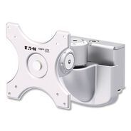 DESK ACCESSORIES AND OFFICE ORGANIZERS | Tripp Lite Monitor Mount for Slat Wall System for 32-in TVs 4.9w x 5.1d x 7.5h Silver Supports 22 lb
