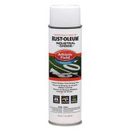 PAINT | Rust-Oleum Industrial Choice 17 oz. Aerosol Can Athletic Field Inverted Striping Paint - Flat Athletic Inverted White (12/Carton)